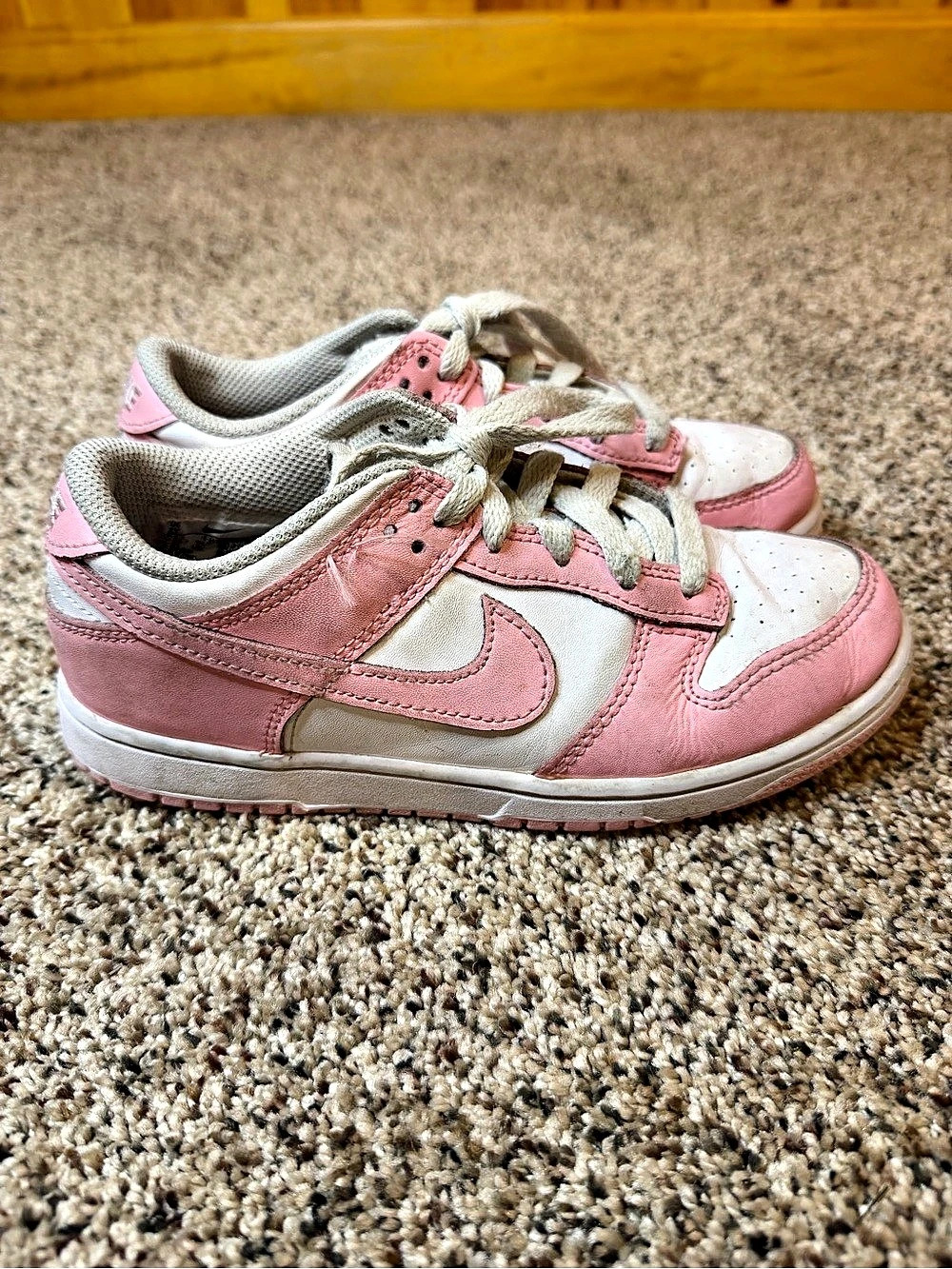 Nike Dunk Low Pink Foam Pink & White Sneakers